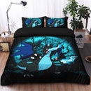 Pokemon Charizard Mega X Moonlight Bedding Set Duvet Cover And 2 Pillowcases Nearkii