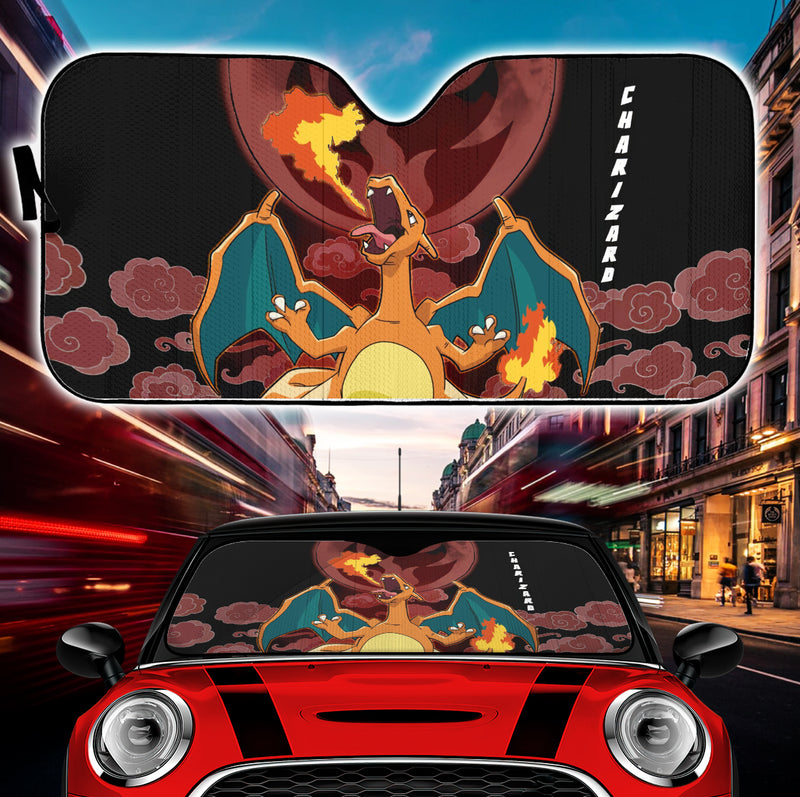 Charizard Pokemon Car Auto Sunshades Nearkii