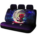 Chibi Deadpool Unicorn Toy Love You To The Moon Galaxy Premium Custom Car Back Seat Covers Decor Protectors Nearkii
