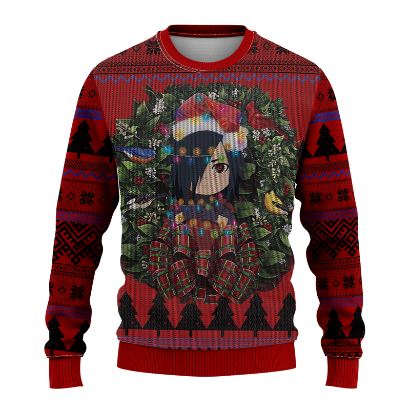 Chibi Madara Naruto Mc Ugly Christmas Sweater Thanksgiving Gift Nearkii