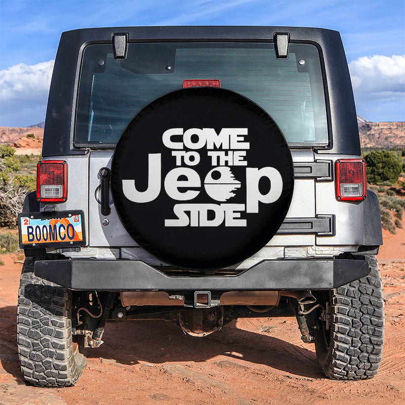 Come To The Jeep Side Car Spare Tire Covers Gift For Campers Nearkii