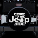 Come To The Jeep Side Car Spare Tire Covers Gift For Campers Nearkii
