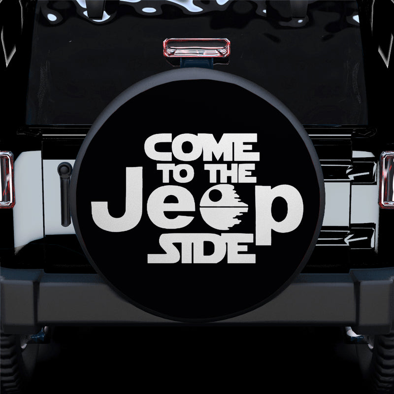 Come To The Jeep Side Car Spare Tire Covers Gift For Campers Nearkii