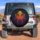 Cool Octopus Jeep Car Spare Tire Covers Gift For Campers Nearkii