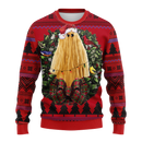 Cousin Itt Wednesday Addams Noel Mc Ugly Christmas Sweater Thanksgiving Gift Nearkii