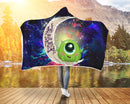 Cute Mike Monster Inc Love You To The Moon Galaxy Economy Hooded Blanket Nearkii