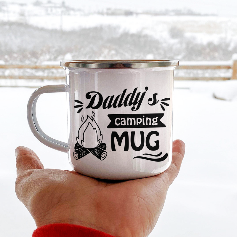 Daddy Camping Mug Camping Mug Campfire Mug Nearkii