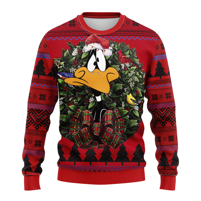 Daffy Duck Noel Mc Ugly Christmas Sweater Thanksgiving Gift Nearkii