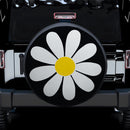 White Daisy Flower Jeep Car Spare Tire Covers Gift For Campers Nearkii