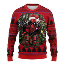Deadpool Professor X Noel Mc Ugly Christmas Sweater Thanksgiving Gift Nearkii