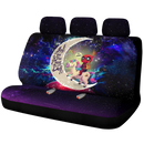 Deadpool Unicorn Love You To The Moon Galaxy Premium Custom Car Back Seat Covers Decor Protectors Nearkii