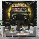 Demon Slayer Anime Moonlight Halloween Funny Tapestry Room Decor Nearkii