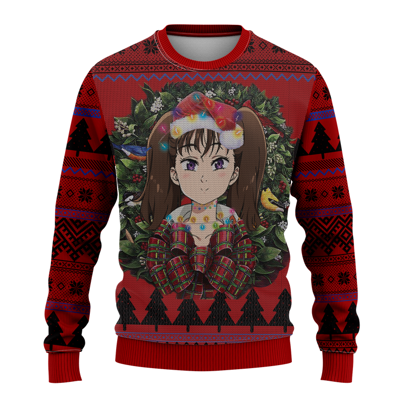 Diana Seven Deadly Sins Mc Ugly Christmas Sweater Thanksgiving Gift Nearkii