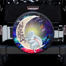 Dumbo Elephant Love You To The Moon Galaxy Spare Tire Covers Gift For Campers Nearkii