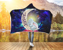 Dumbo Elephant Love You To The Moon Galaxy Economy Hooded Blanket Nearkii