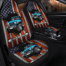 Eat Sleep Jeep Blue Premium Custom Car Seat Covers Decor Protectors Nearkii
