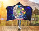 Eeyore Winnie The Pooh Love You To The Moon Galaxy Economy Hooded Blanket Nearkii