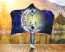 Elephant Love You To The Moon Galaxy Economy Hooded Blanket Nearkii