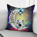 Elephant Love You To The Moon Galaxy Pillowcase Room Decor Nearkii