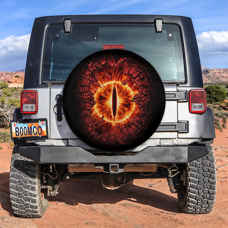 Eye Of Sauron Break Wall Car Spare Tire Covers Gift For Campers Nearkii