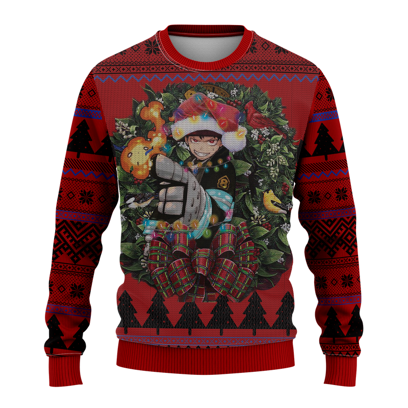 Fire Force Mc Ugly Christmas Sweater Thanksgiving Gift Nearkii