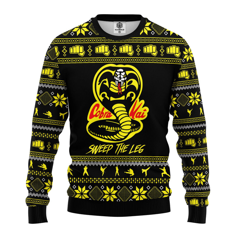 Cobra Kai Ugly Christmas Sweater Amazing Gift Idea Thanksgiving Gift Nearkii