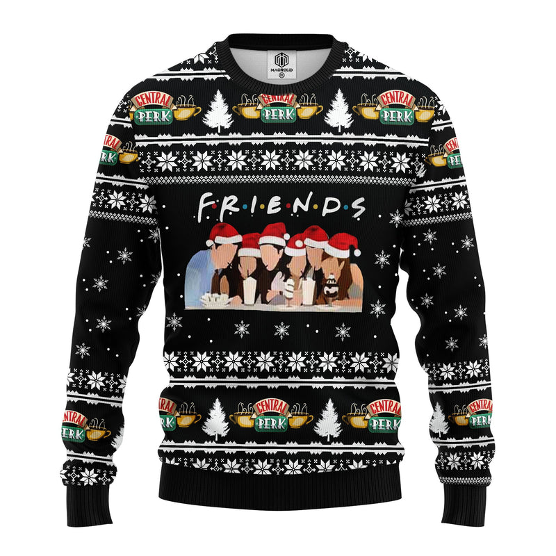 Friends Ugly Christmas Sweater Amazing Gift Idea Thanksgiving Gift Nearkii