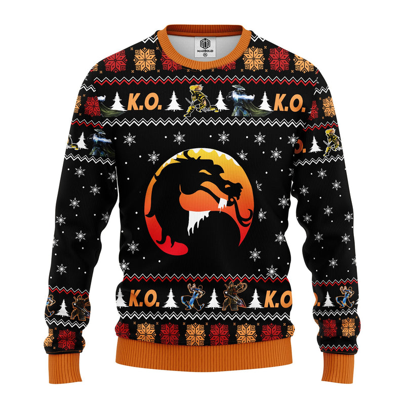 Mortal Kombat Ugly Christmas Sweater Amazing Gift Idea Thanksgiving Gift Nearkii