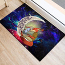 Fox Couple Zootopia Love You To The Moon Galaxy Back Doormat Home Decor Nearkii