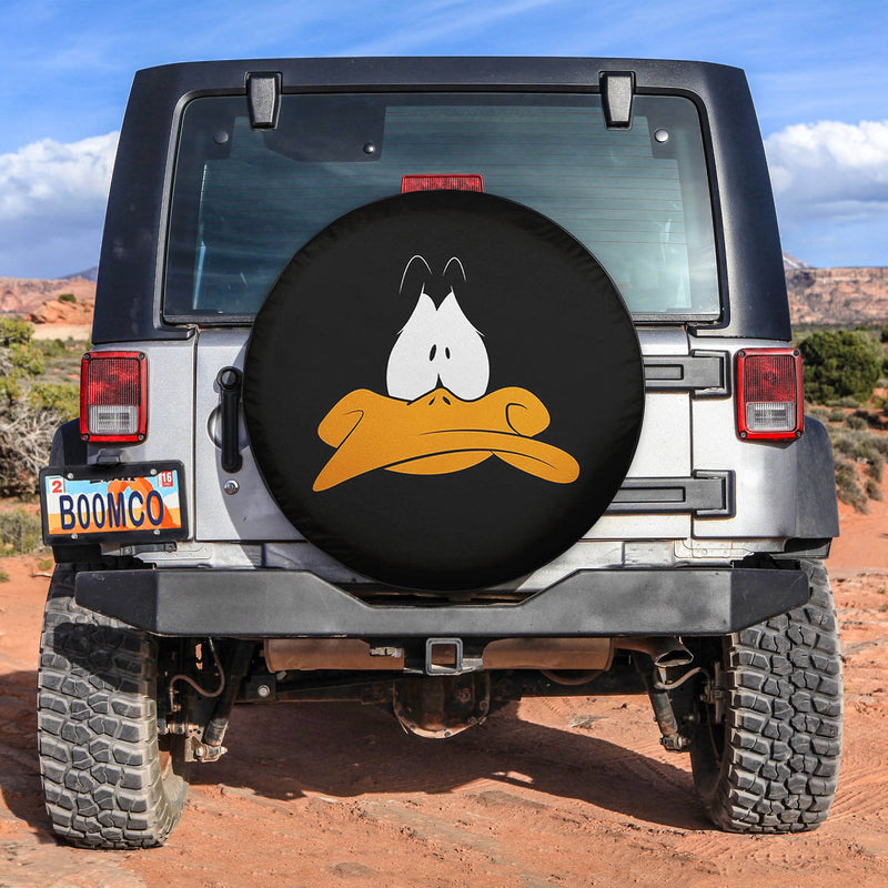 Funny Daffy Duck Face Spare Tire Covers Gift For Campers Nearkii