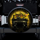 Funny Ducks Ride Jeep Moonlight Halloween Car Spare Tire Covers Gift For Campers Nearkii