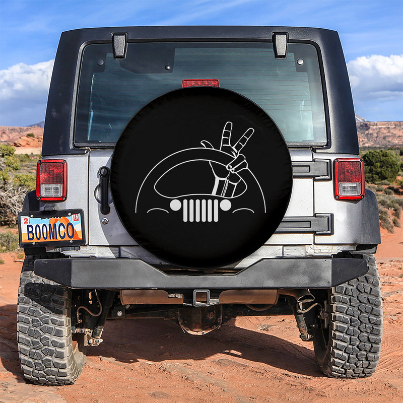 Funny Driving Car Spare Tire Covers Gift For Campers Nearkii