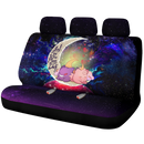 Gengar And Clefable Cute Pokemon Love You To The Moon Galaxy Car Back Seat Covers Decor Protectors Nearkii