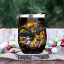 Giratina Moonlight Love You To Moon And Back Premium Wine Tumbler Nearkii