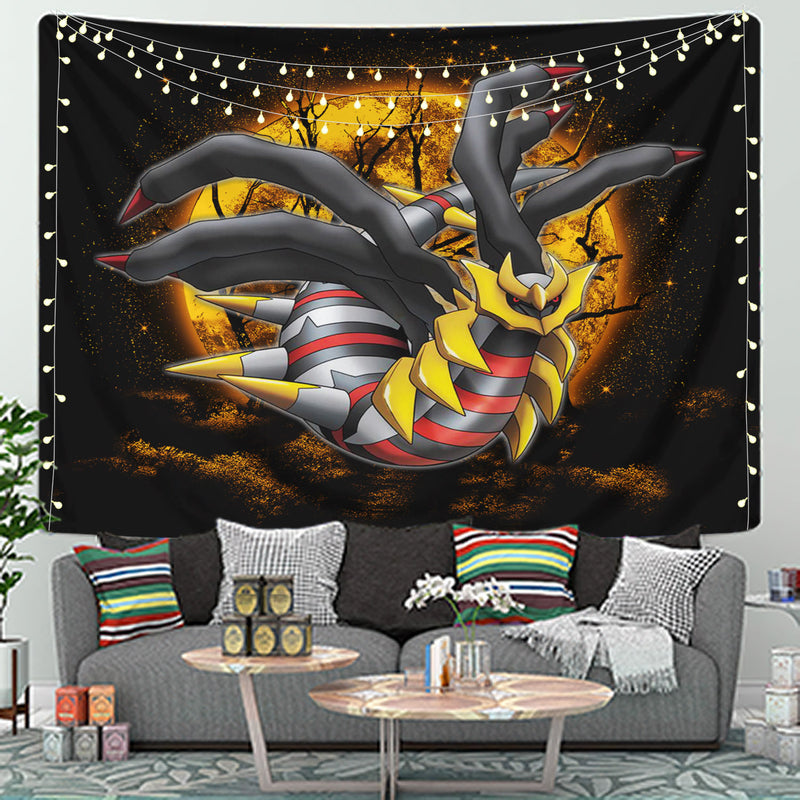 Giratina Pokemon Moonlight Tapestry Room Decor Nearkii