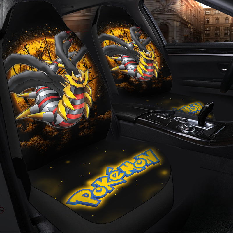 Giratina Legendary Pokemon Moonlight Premium Custom Car Seat Covers Decor Protectors Nearkii