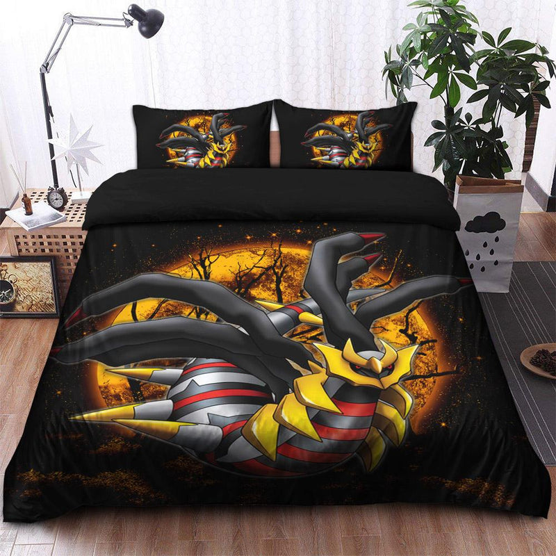 Pokemon Giratina Moonlight Bedding Set Duvet Cover And 2 Pillowcases Nearkii