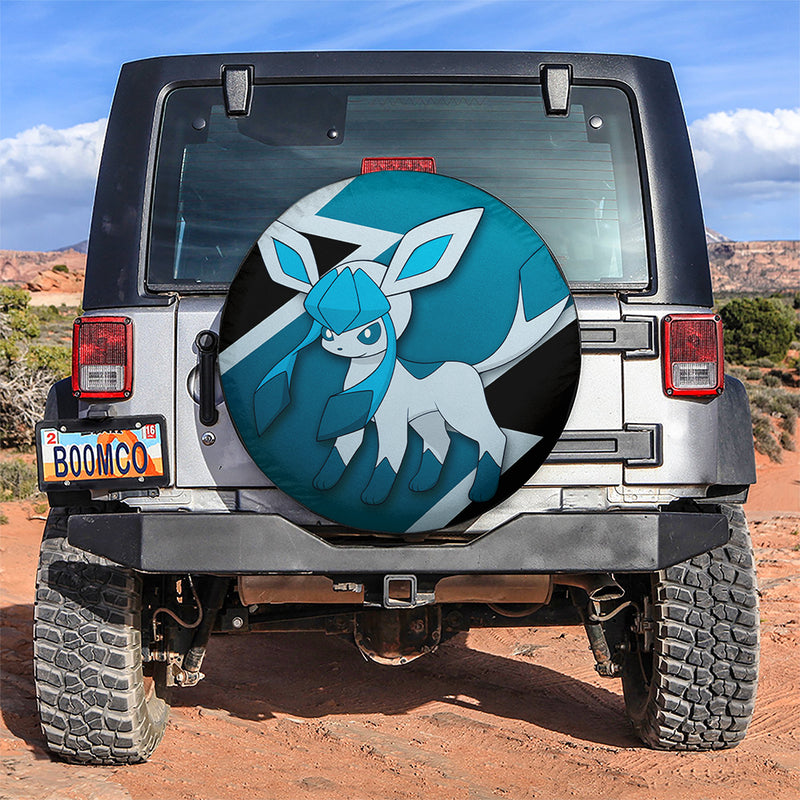 Glaceon Pokemon Car Spare Tire Covers Gift For Campers Nearkii