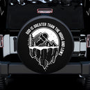 God Is Greater Than The Highs And Lows Jeep Car Spare Tire Cover Gift For Campers Nearkii