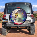 Godzilla Couple Love You To The Moon Galaxy Spare Tire Covers Gift For Campers Nearkii