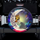 Godzilla Couple Love You To The Moon Galaxy Spare Tire Covers Gift For Campers Nearkii