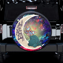 Godzilla Love You To The Moon Galaxy Spare Tire Covers Gift For Campers Nearkii