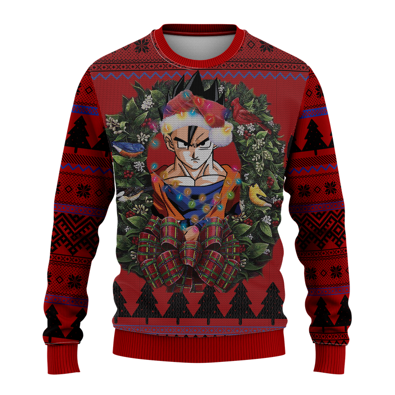 Gohan Mc Ugly Christmas Sweater Thanksgiving Gift Nearkii