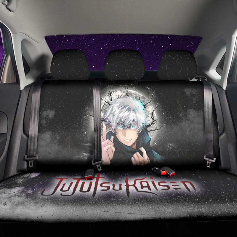Gojo Moonlight Galaxy Premium Custom Car Back Seat Covers Decor Protectors Nearkii