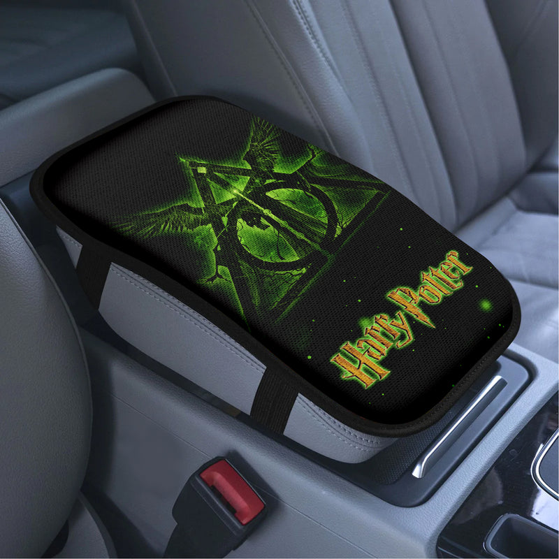 Harry Potter Moonlight Premium Custom Armrest Center Console Cover Car Accessories Nearkii