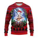Goku Dragon Ball Vegeta Super Saiyan Noel Mc Ugly Christmas Sweater Thanksgiving Gift Nearkii