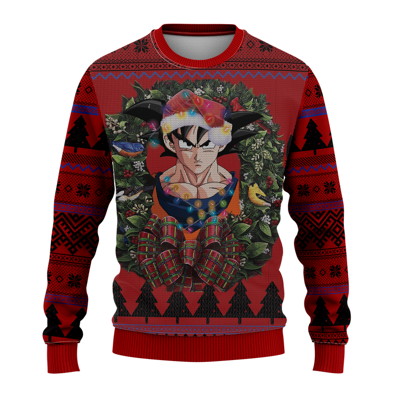 Goku Mc Ugly Christmas Sweater Thanksgiving Gift Nearkii