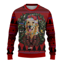 Golden Retriever Mc Ugly Christmas Sweater Thanksgiving Gift Nearkii