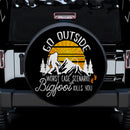 Go Outside Bigfoot Jeep Car Spare Tire Cover