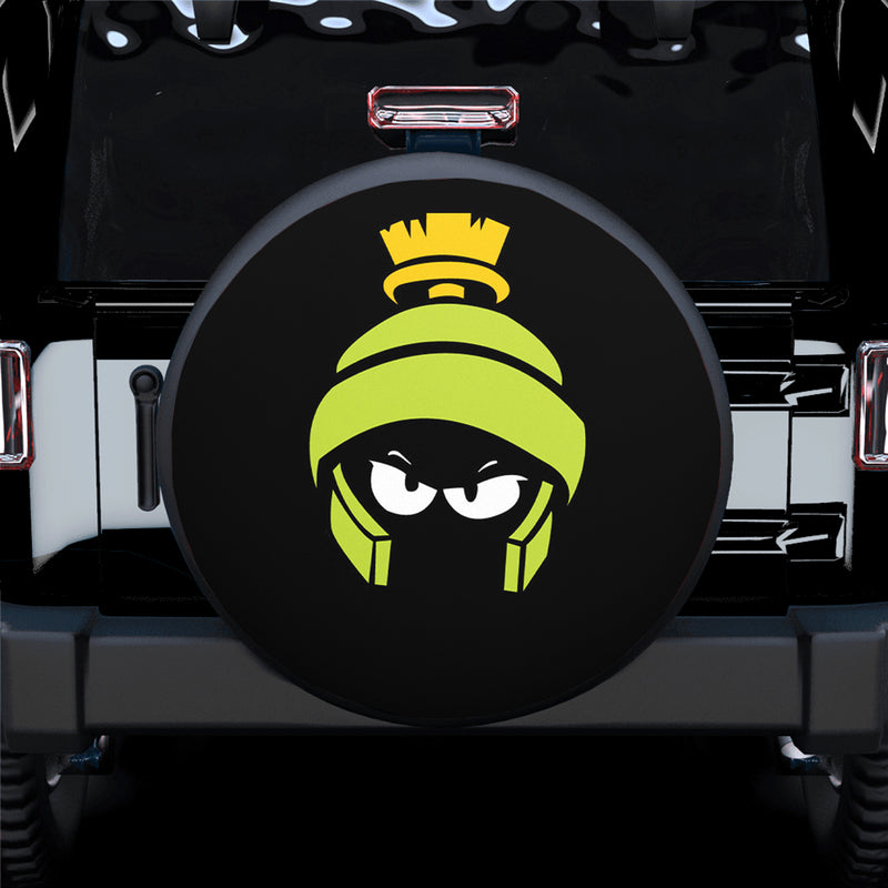 Green Looney Tunes Marvin The Martian Cartoon Funny Spare Tire Covers Gift For Campers Nearkii